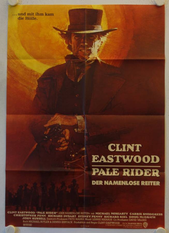 Pale Rider original release german movie poster